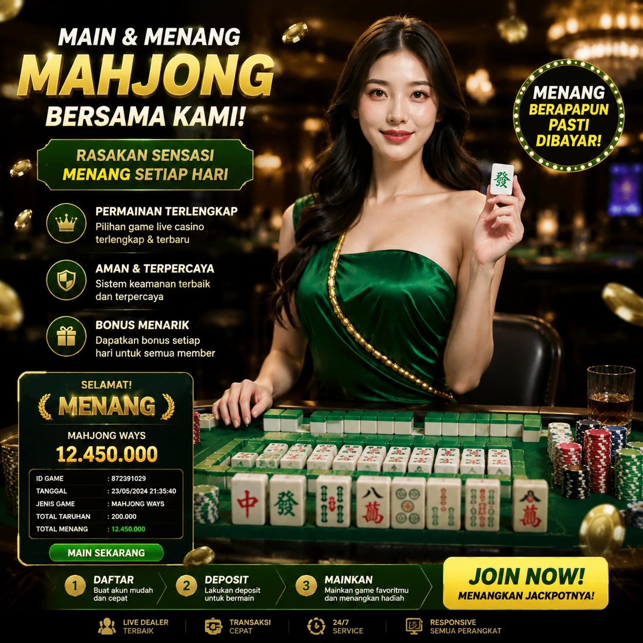 Yang berubah di rsnvip7: bookmark, e-wallet, turnover